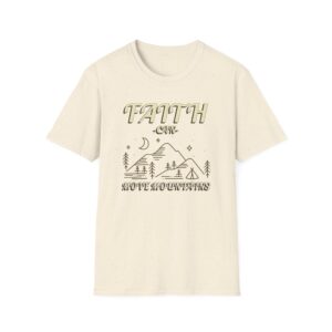 Faith Can Move Mountains Softstyle Tee