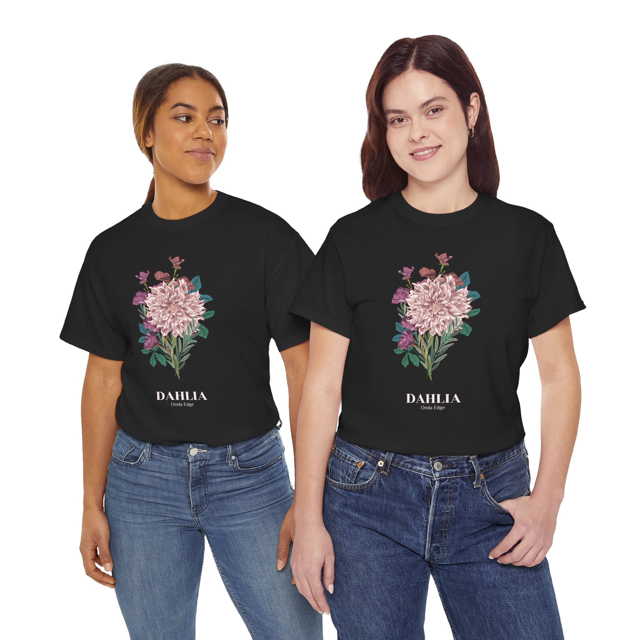 Dahlia Heavy Cotton Tee - Image 5