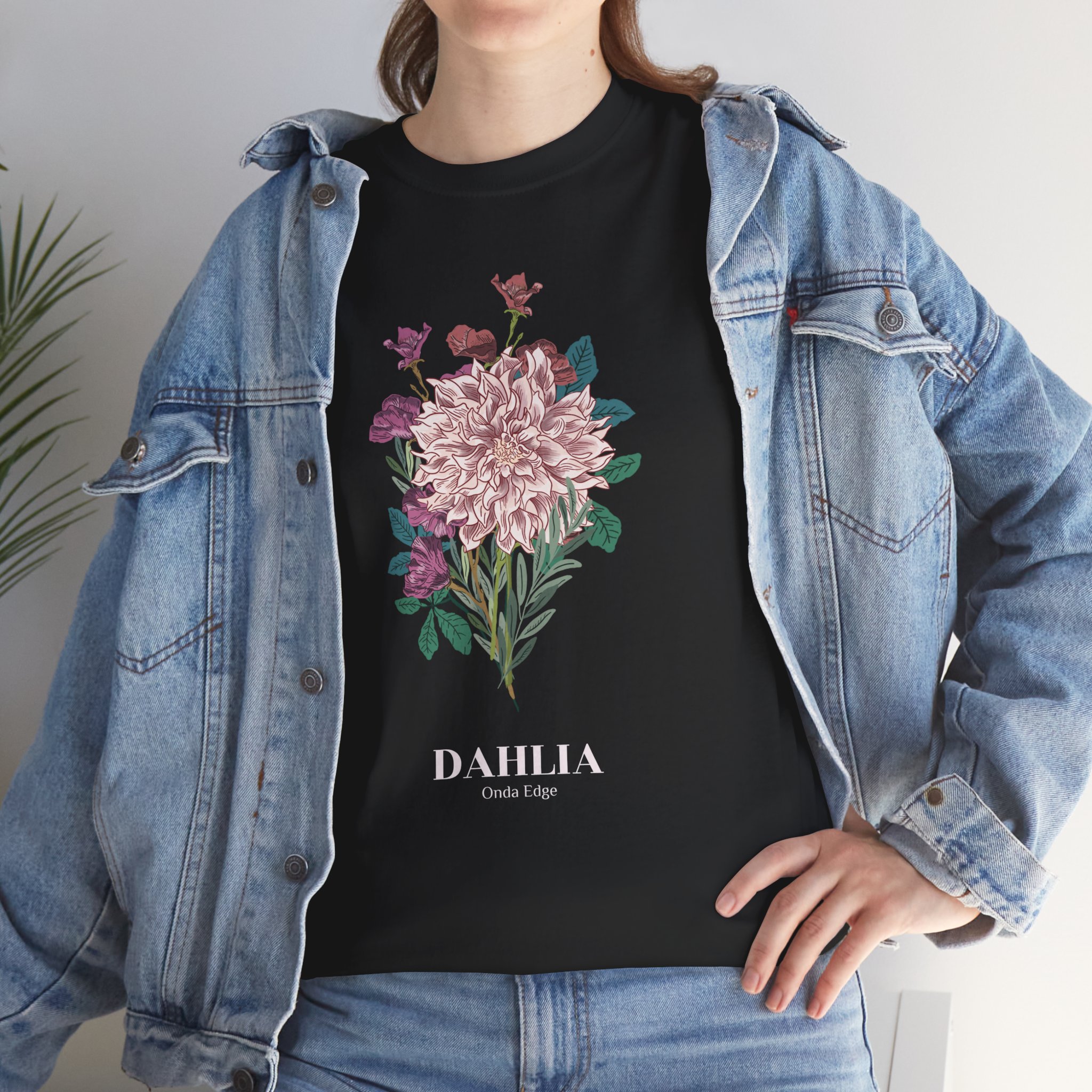 Dahlia Heavy Cotton Tee - Image 6