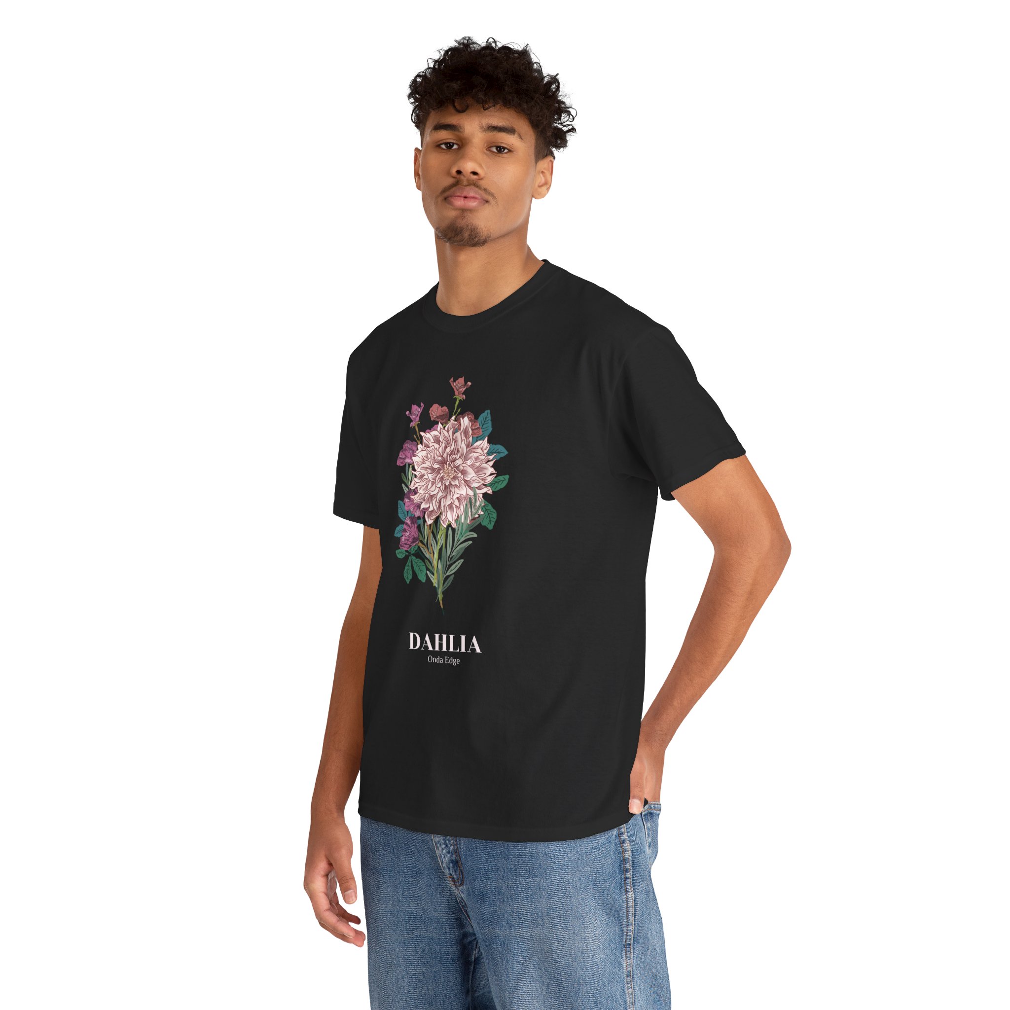 Dahlia Heavy Cotton Tee - Image 4